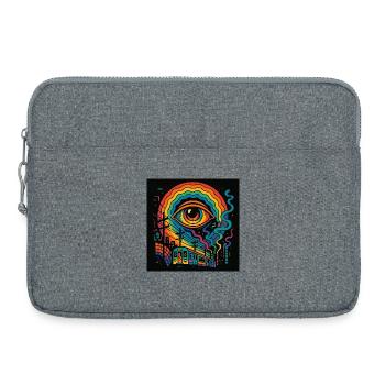 The Eye – Awake in a Sleeping World - Laptop bag 15" - heather grey - Front