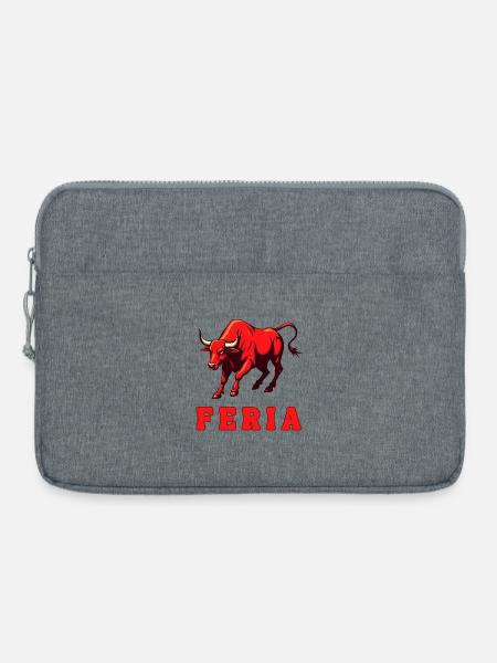 FERIA - Laptoptasche 15" - Grau meliert