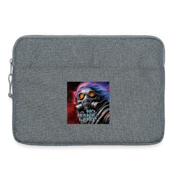 Mutant Cyberpunk - Laptop bag 15" - heather grey - Front