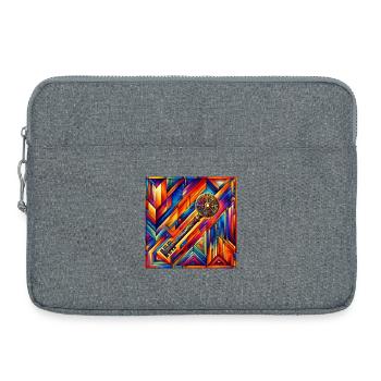 Schlüssel zur Seele - Laptoptasche 15" - Grau meliert - Vorne