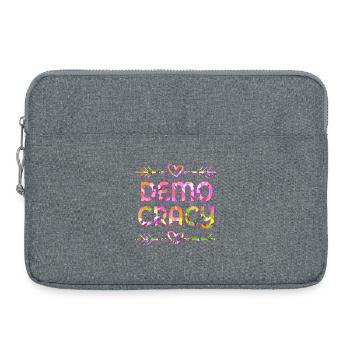 PFLANZEN INKLUSION DEMOKRATIE - Laptoptasche 15" - Grau meliert - Vorne