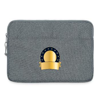 DESIGN YOUR OWN AWARD - Laptop bag 15" - heather grey - Front