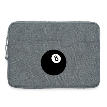 Huit noir - Sacoche pour ordinateur portable 15 pouces - gris chiné - Devant