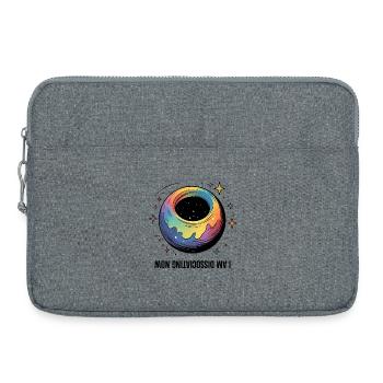I am Dissociating Now - Laptop bag 15" - heather grey - Front