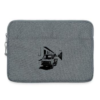 Multifonctionnel Power Retro - Sacoche pour ordinateur portable 15 pouces - gris chiné - Devant