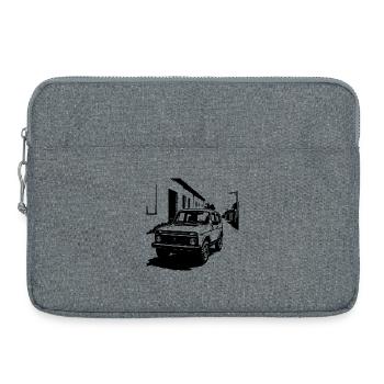 Classique de légende tout-terrain - Sacoche pour ordinateur portable 15 pouces - gris chiné - Devant