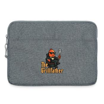 Le Grillfather - Sacoche pour ordinateur portable 15 pouces - gris chiné - Devant