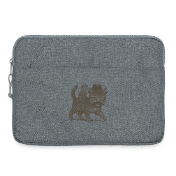 Cat Cowboy Mouse Hat Western Trend 2025 - Laptop bag 15" - heather grey - Front
