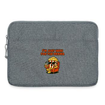 Popcorn Diva Drama - Laptop bag 15" - heather grey - Front