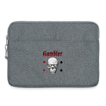 Player - Laptop bag 15" - heather grey - Front