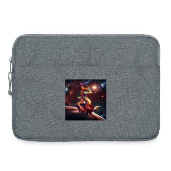 Echte Sternenschlange des Universums. - Laptoptasche 15" - Grau meliert - Vorne