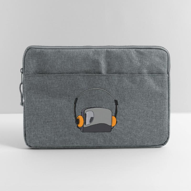 Cool Portable Cassette Audio Player Laptop bag 15"