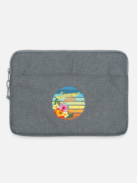 Summer Vibes - Laptoptasche 15" - Grau meliert