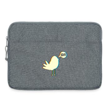 FESTIVAL DE MUSIQUE ÉLECTRONIQUE VOGEL EDM - Sacoche pour ordinateur portable 15 pouces - gris chiné - Devant