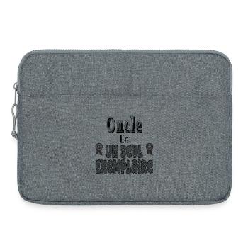 Oncle En Un Seul Exemplaire - Sacoche pour ordinateur portable 15 pouces - gris chiné - Devant