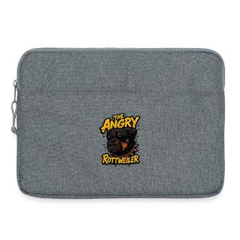 The Angry Rottweiler - Laptoptasche 15" - Grau meliert - Vorne