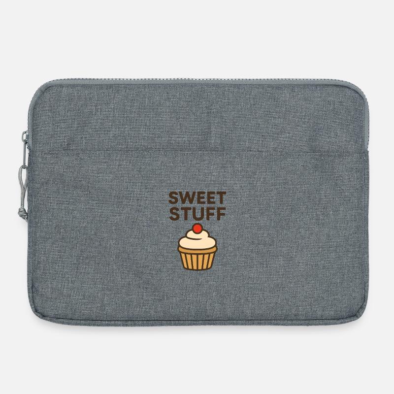 Sweet Stuff Motivational Design - Laptoptasche 15" - Grau meliert