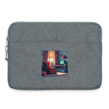 Fall Into Gaming - Laptoptasche 15" - Grau meliert - Vorne