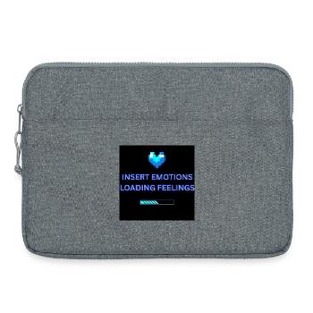 INSERT EMOTIONS LOADING FEELINGS  - Laptoptasche 15" - Grau meliert - Vorne