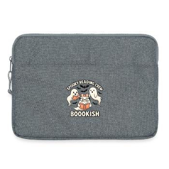 Squad de Lecteurs Fantomatiques - Sacoche pour ordinateur portable 15 pouces - gris chiné - Devant