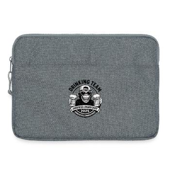Junggesellenabschied Trinkteam Design - Laptoptasche 15" - Grau meliert - Vorne