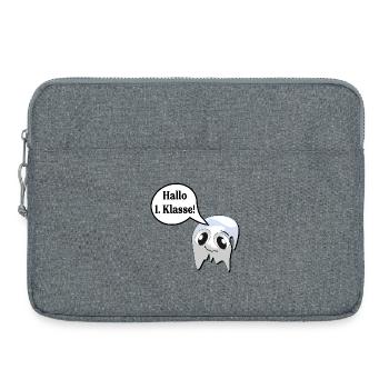School enrolment school child 1st grade primary school Geist - Laptop bag 15" - heather grey - Front