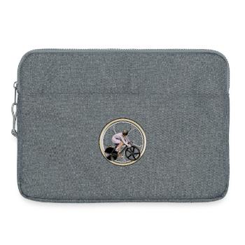 Cycling - Laptop bag 15" - heather grey - Front