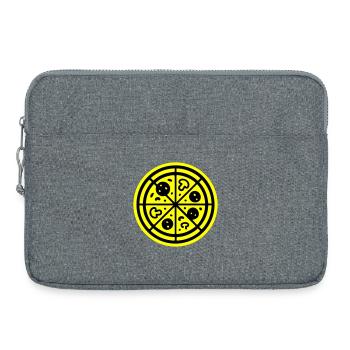 Pizza Symbol Pizzeria - Laptop bag 15" - heather grey - Front