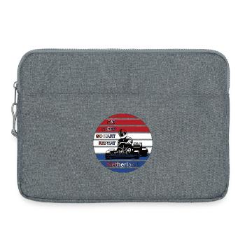 Kart Driver Netherland Design - Laptop bag 15" - heather grey - Front