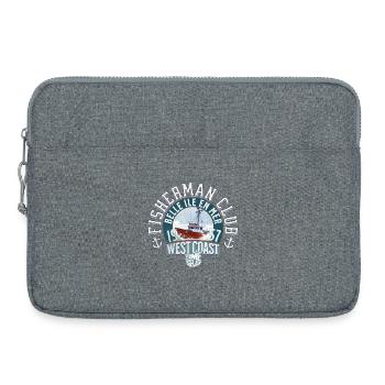 Pêcheur Classique Morutier Belle Ile en Mer - Sacoche pour ordinateur portable 15 pouces - gris chiné - Devant
