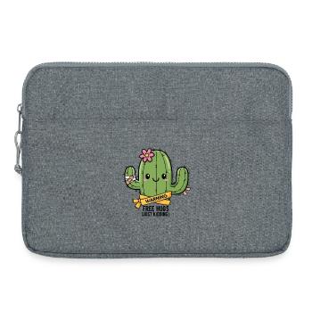 Spiky Hugs - Laptop bag 15" - heather grey - Front