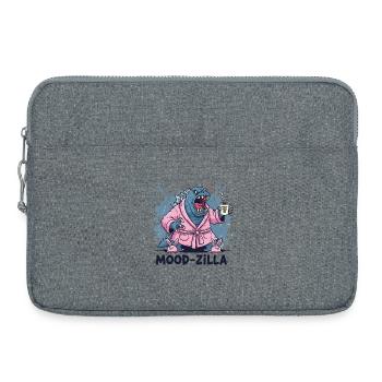 Morning Rage - Laptop bag 15" - heather grey - Front