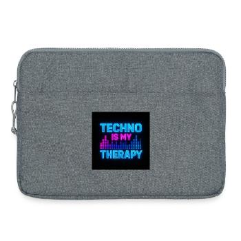 2E8C6A85-23F1-4679-8446-7C81CB6DAC9E - Laptoptasche 15" - Grau meliert - Vorne