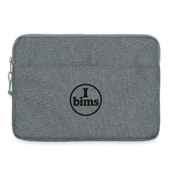 I_bims - Sacoche pour ordinateur portable 15 pouces - gris chiné - Devant