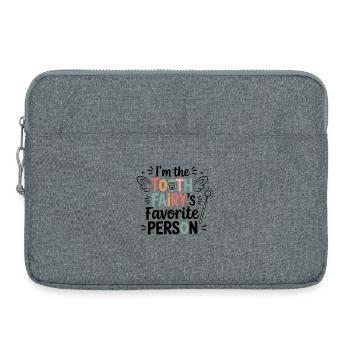 Dental Lab Technician  - Laptop bag 15" - heather grey - Front