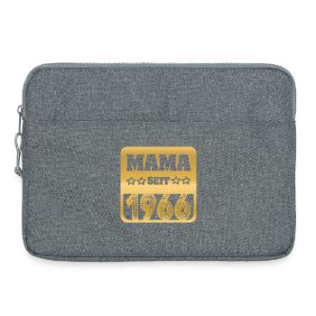 Mama 1966 - Laptoptasche 15" - Grau meliert - Vorne