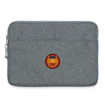 Diwali Festival of Lights - Laptop bag 15" - heather grey - Front