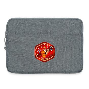 CHRISTMAS FRANZBRÖTCHEN - Laptop bag 15" - heather grey - Front
