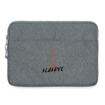 Typischer Algarve-Kamin in Portugal - Laptoptasche 15" - Grau meliert - Vorne
