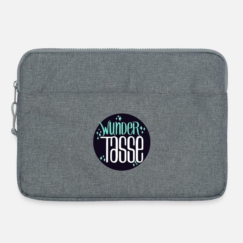 Wunder Tasse - Laptoptasche 15" - Grau meliert
