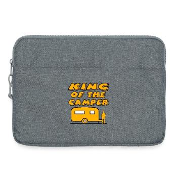 Camping - Laptoptasche 15" - Grau meliert - Vorne