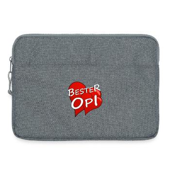 Meilleur grand-père - Sacoche pour ordinateur portable 15 pouces - gris chiné - Devant