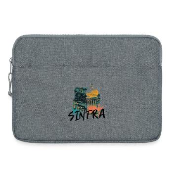 Tour mauresque typique du parc Sintra illustration - Sacoche pour ordinateur portable 15 pouces - gris chiné - Devant