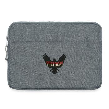 Freedom Eagle - Laptoptasche 15" - Grau meliert - Vorne
