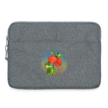 Apples - Laptop bag 15" - heather grey - Front