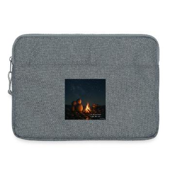 Mar&Mug Geschichte - Laptoptasche 15" - Grau meliert - Vorne