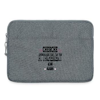 Auf der Suche nach einer Bindung zu einem unbefristeten Vertrag - Laptoptasche 15" - Grau meliert - Vorne