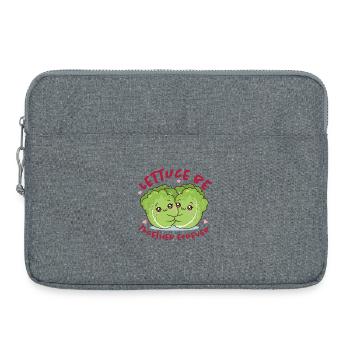 Salad Love Duo Forever - Laptop bag 15" - heather grey - Front