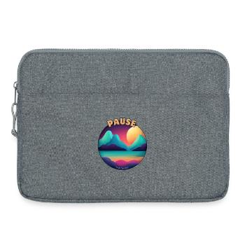 Serenity Break - Laptop bag 15" - heather grey - Front