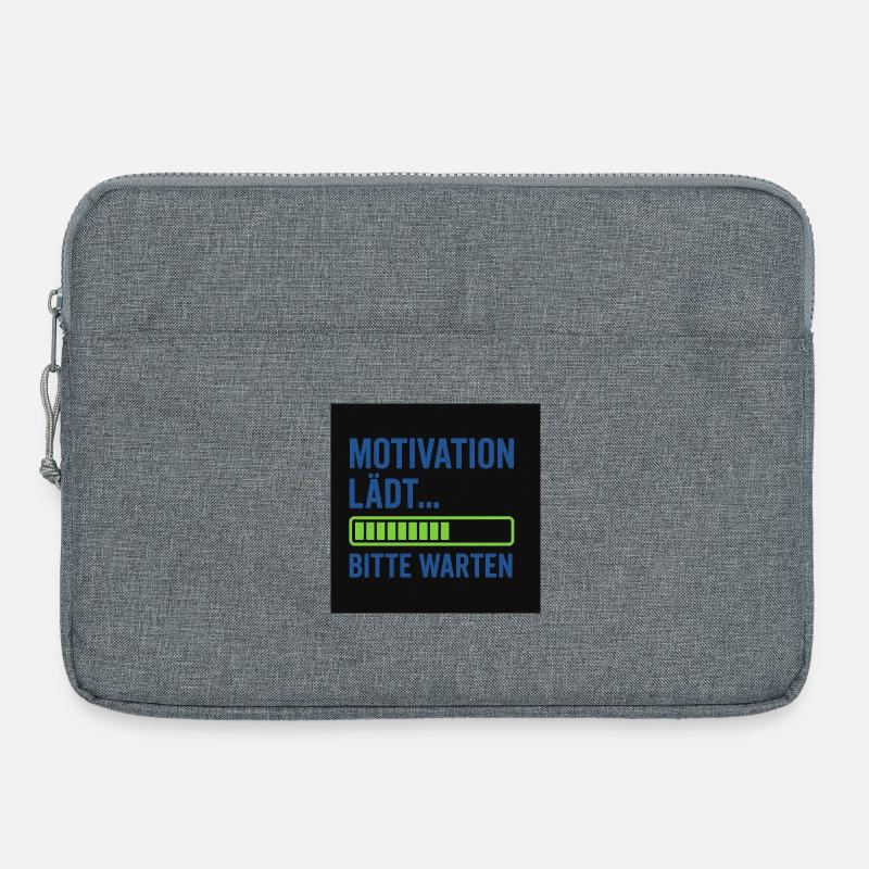 Motivation loads... Please wait - Laptop bag 15" - heather grey
